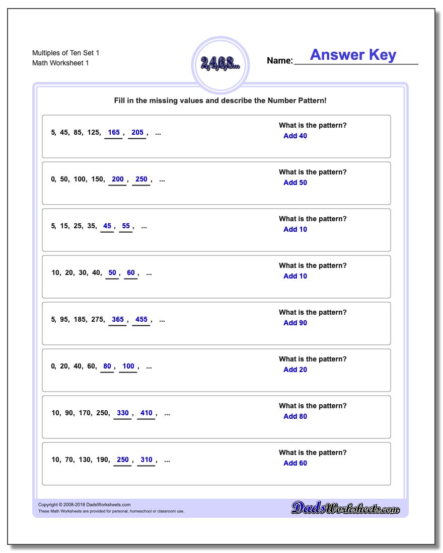 Number Patterns