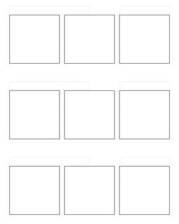 Charts and Printables: Comic Strip Template : 3 Panel Triple With Title