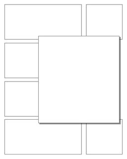 Charts and Printables: Comic Strip Template : 3d Effects Panels 7 Panel