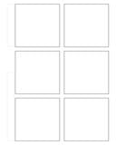 Charts and Printables: Comic Strip Template : 6 Panel Horizontal With Title