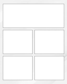 Comic Strip Template