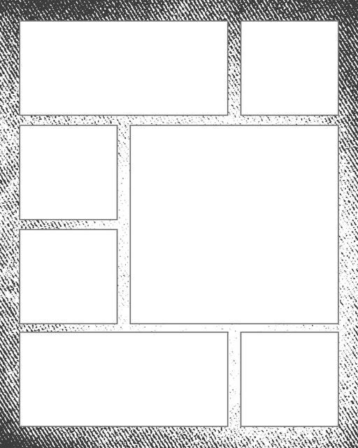 Charts and Printables: Comic Strip Template : Background Grunge 7 Panel