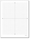 Coordinate Plane: Coordinate Plane Without Labels