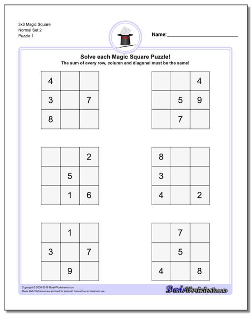 3x3 Magic Square