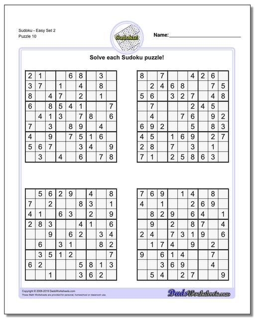 Sudoku - Easy