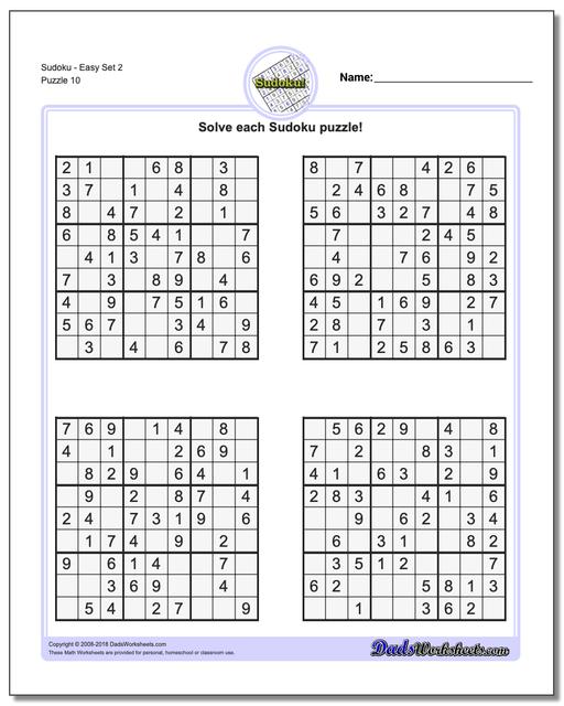 sudoku easy