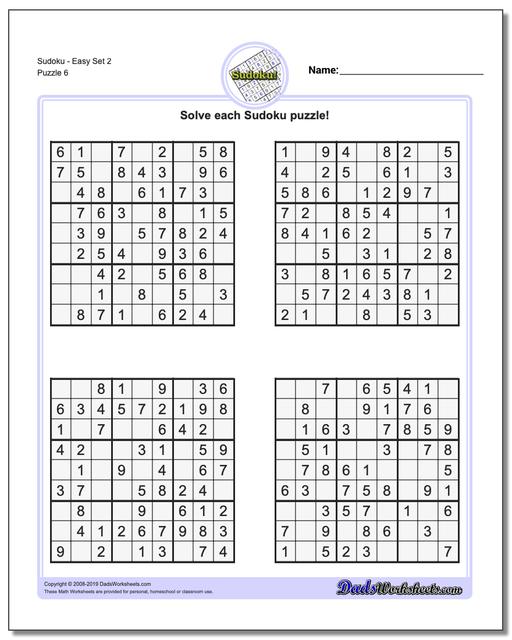 Sudoku - Easy