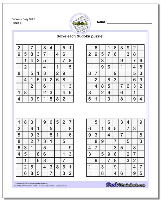 Sudoku - Easy