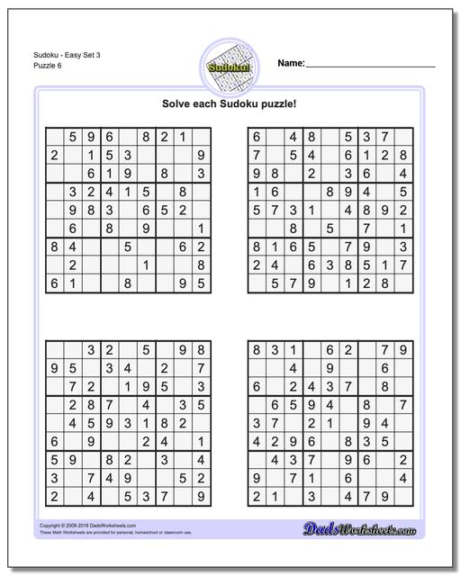 sudoku easy