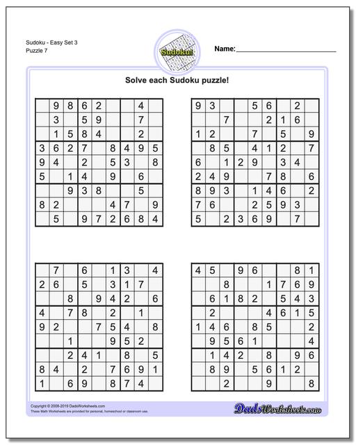 Sudoku - Easy