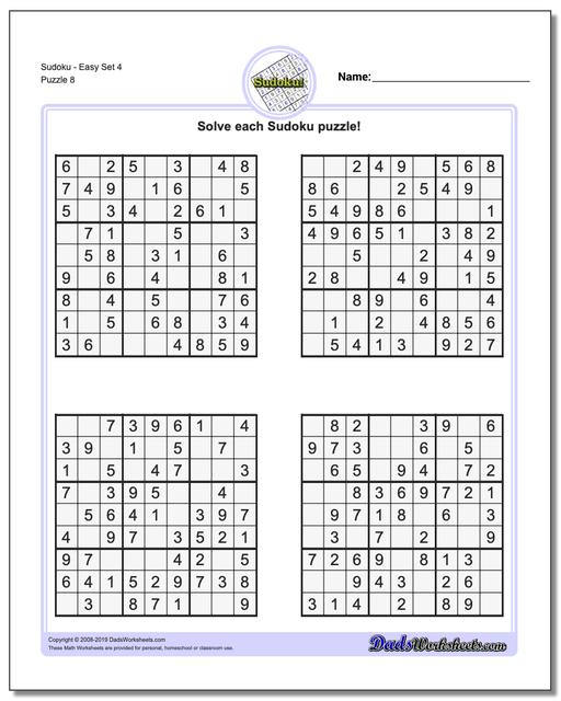 Sudoku - Easy