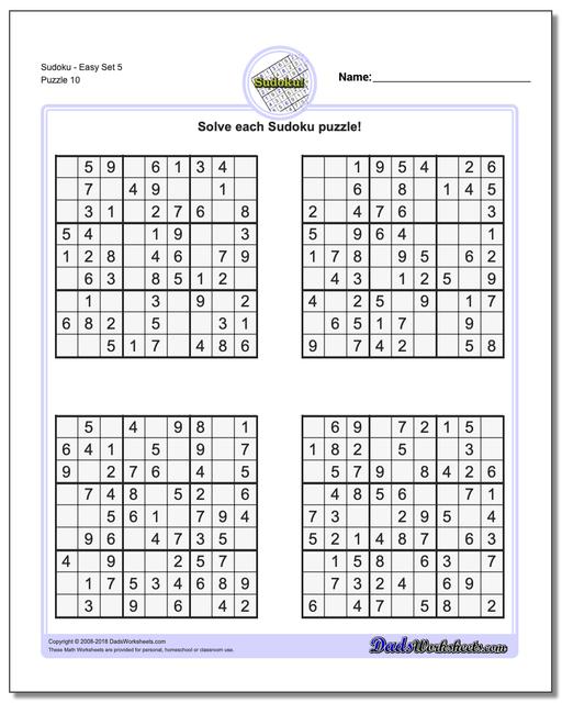 sudoku easy