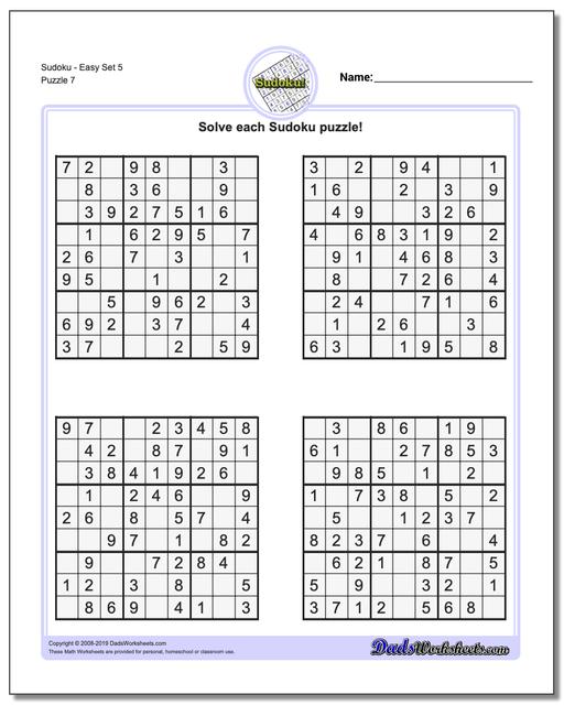 Sudoku - Easy