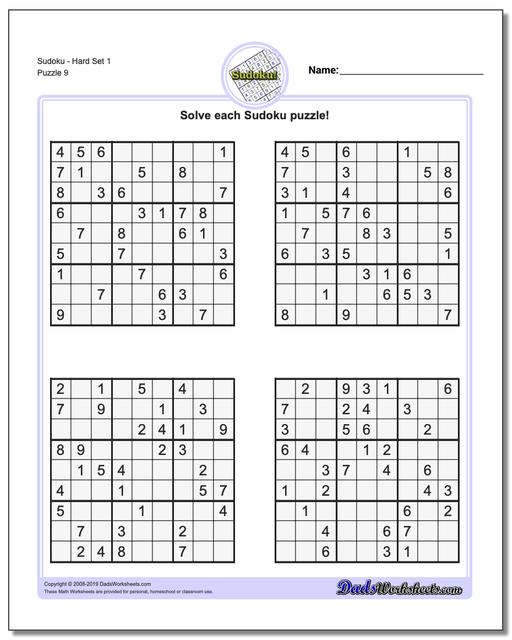 sudoku hard