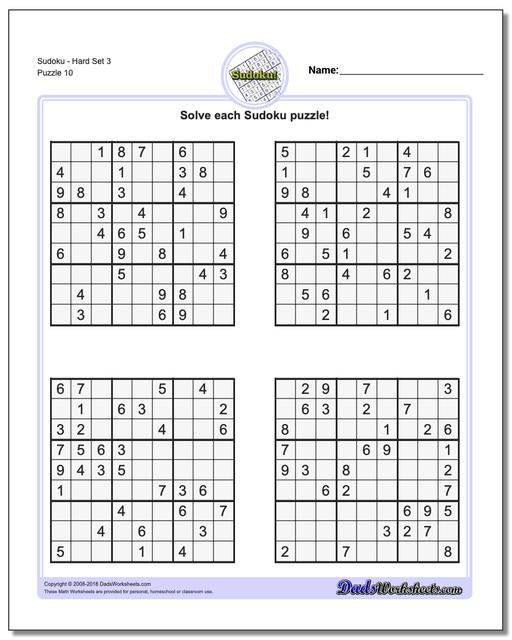 Sudoku - Hard