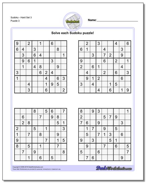 sudoku hard