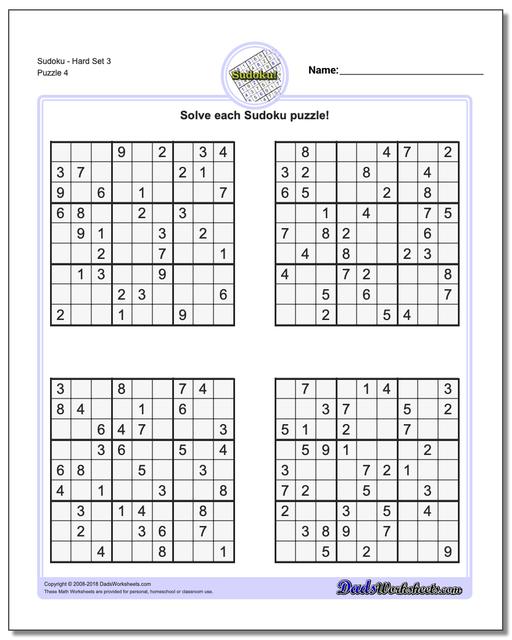 sudoku hard