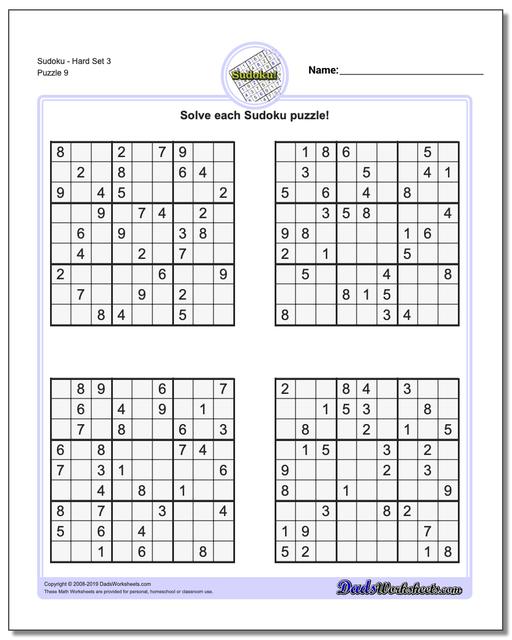 nyt sudoku hard