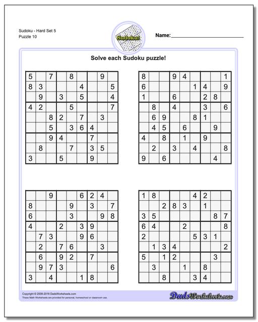 Sudoku - Hard