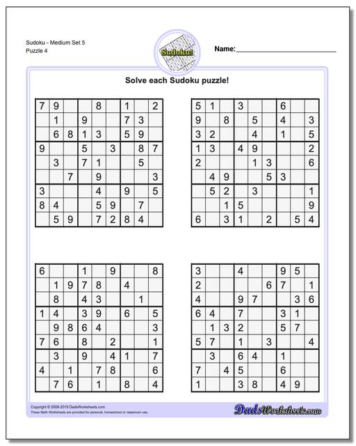 sudoku medium