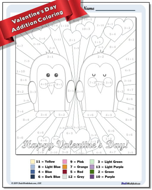 math-worksheets-addition-color-by-number-valentine-s-day-addition-color-by-number-worksheets