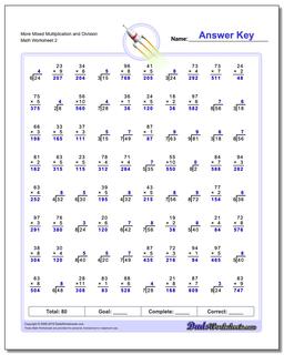 More Mixed Multiplication Worksheet and Division Worksheet /worksheets/division.html