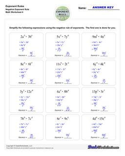 Exponent Rules