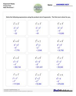 Exponent Rules