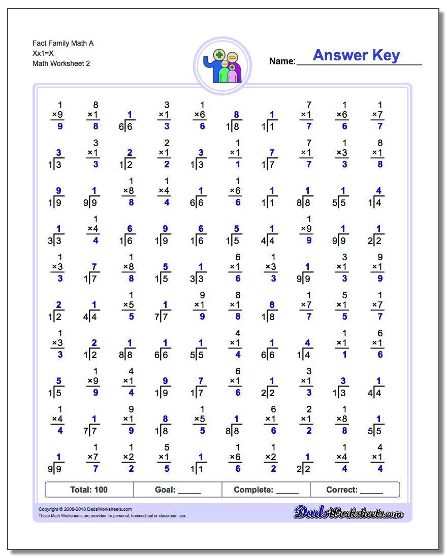 two minute multiplicationdivision