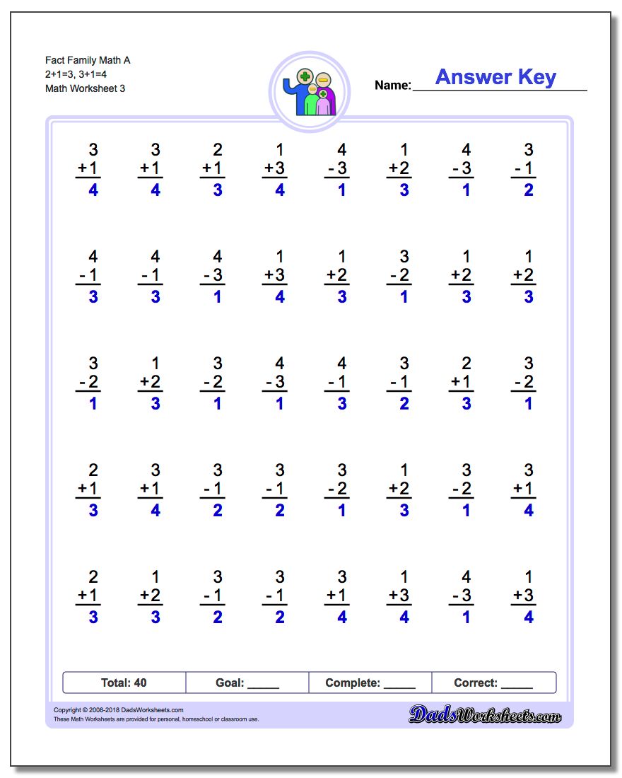 one minute additionsubtraction