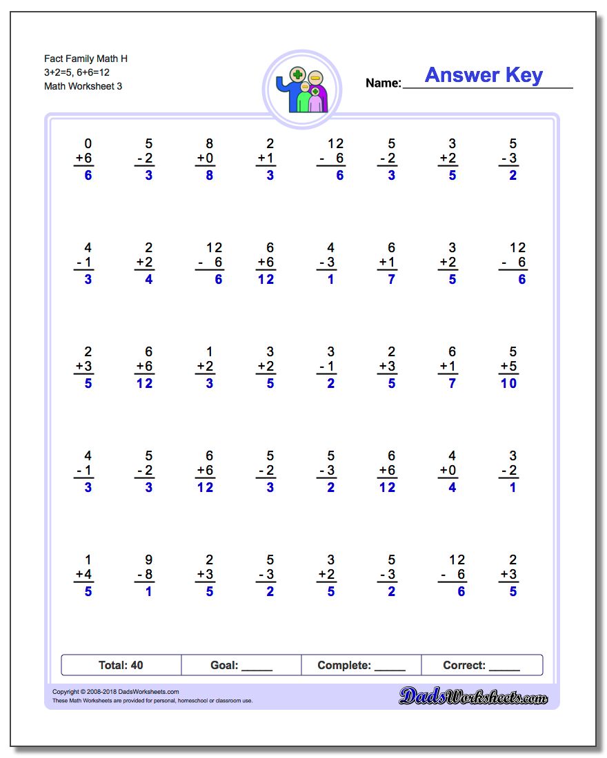 one minute additionsubtraction