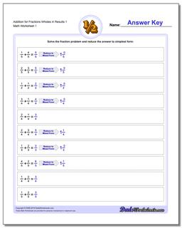 adding fractions