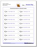 Fractions as Decimals: Fraction to Decimal Drills