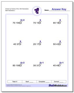 Division Worksheet by Factors of Ten, With Remainders /worksheets/long-division.html