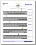 Metric Measurement: Millimeters on Ruler