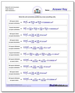 Metric/SI Unit Conversion Worksheet Cubic Volume 2 /worksheets/metric-si-unit-conversions.html