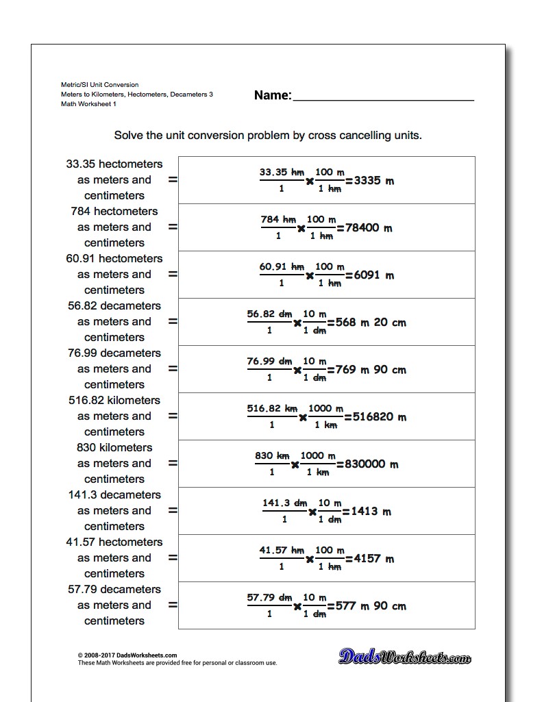 Metric SI Length