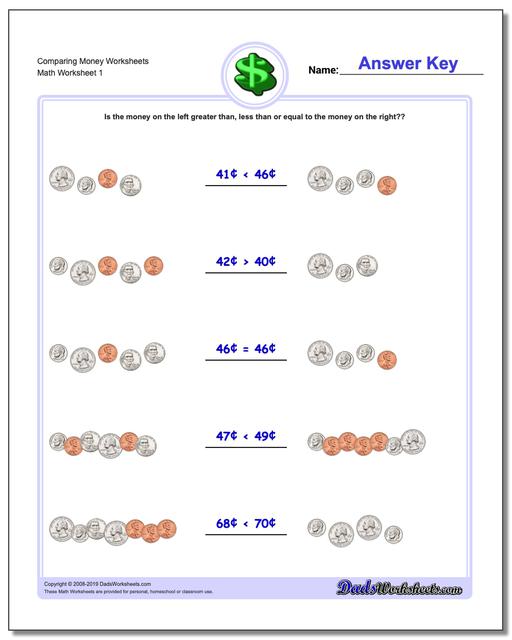 1St Grade Math Worksheets Money Pdf Grade 1 Counting Money Worksheets Dimes And Quarters