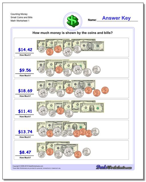 counting money