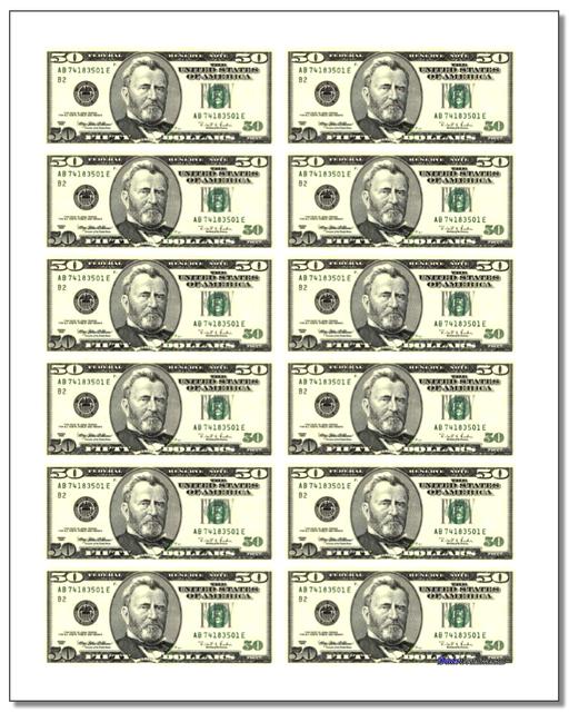 Printable Play Money - free printable roblox play money