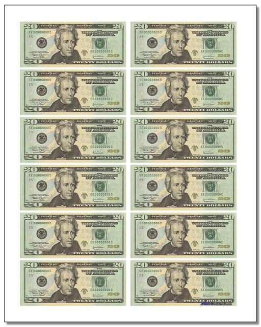 Fake Money Printable That Are Fan Hudson Website