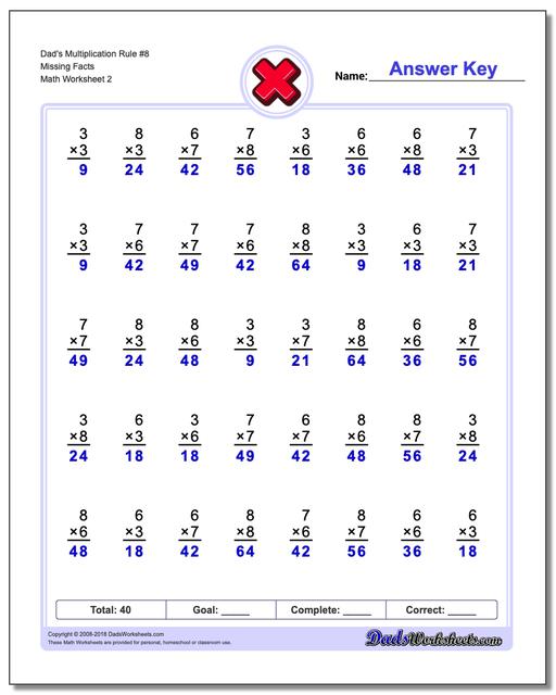 dads eight simple rules for mastering the times table