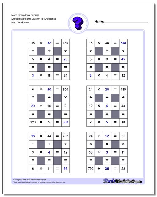 math-worksheets-number-grid-puzzles-number-grid-puzzles-math-operations-puzzles