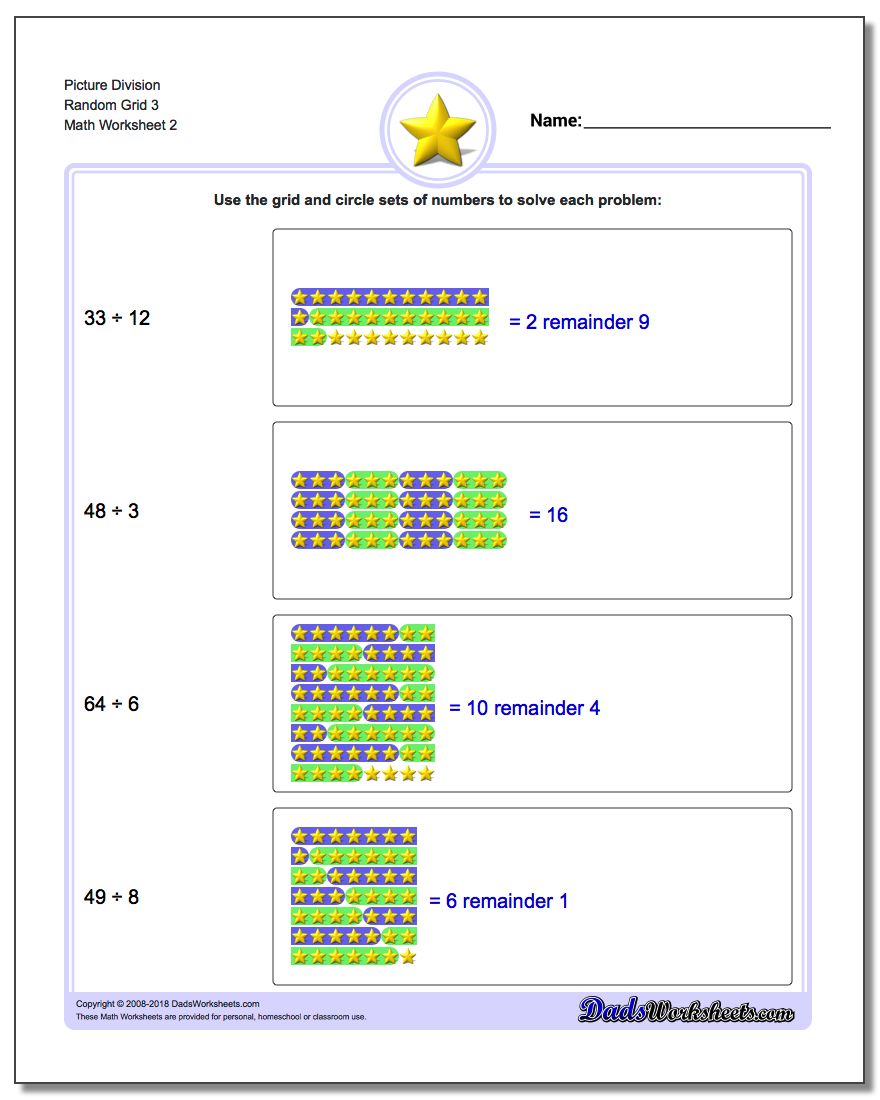 division random grid