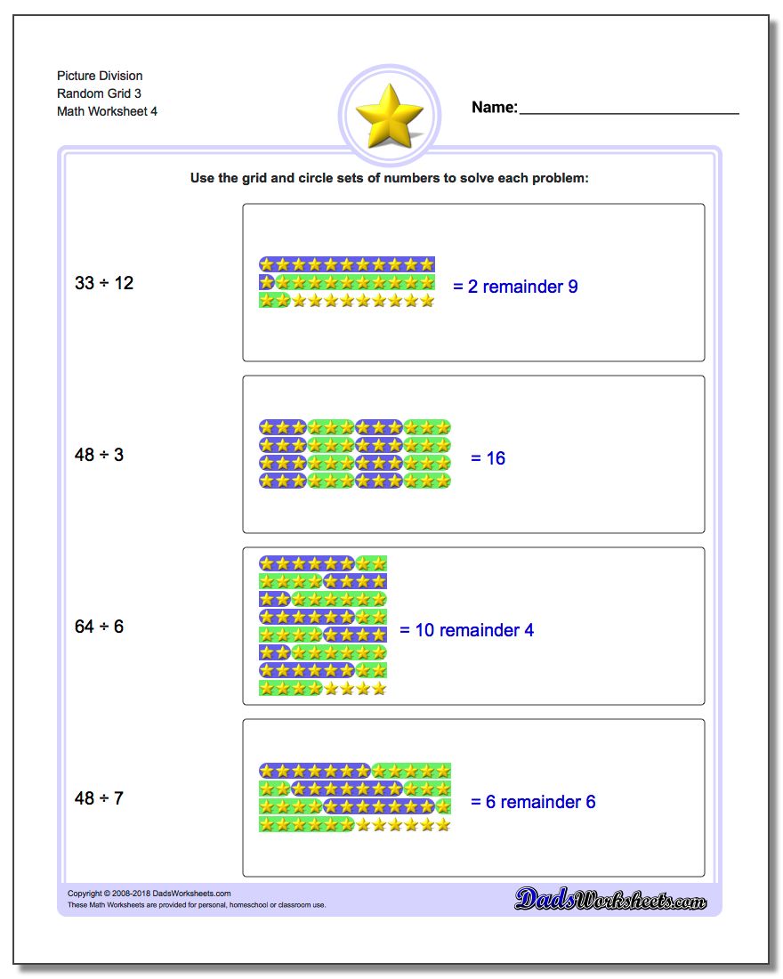 division random grid