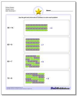 Picture Division Worksheet Random Grid 4 /worksheets/picture-math-division.html