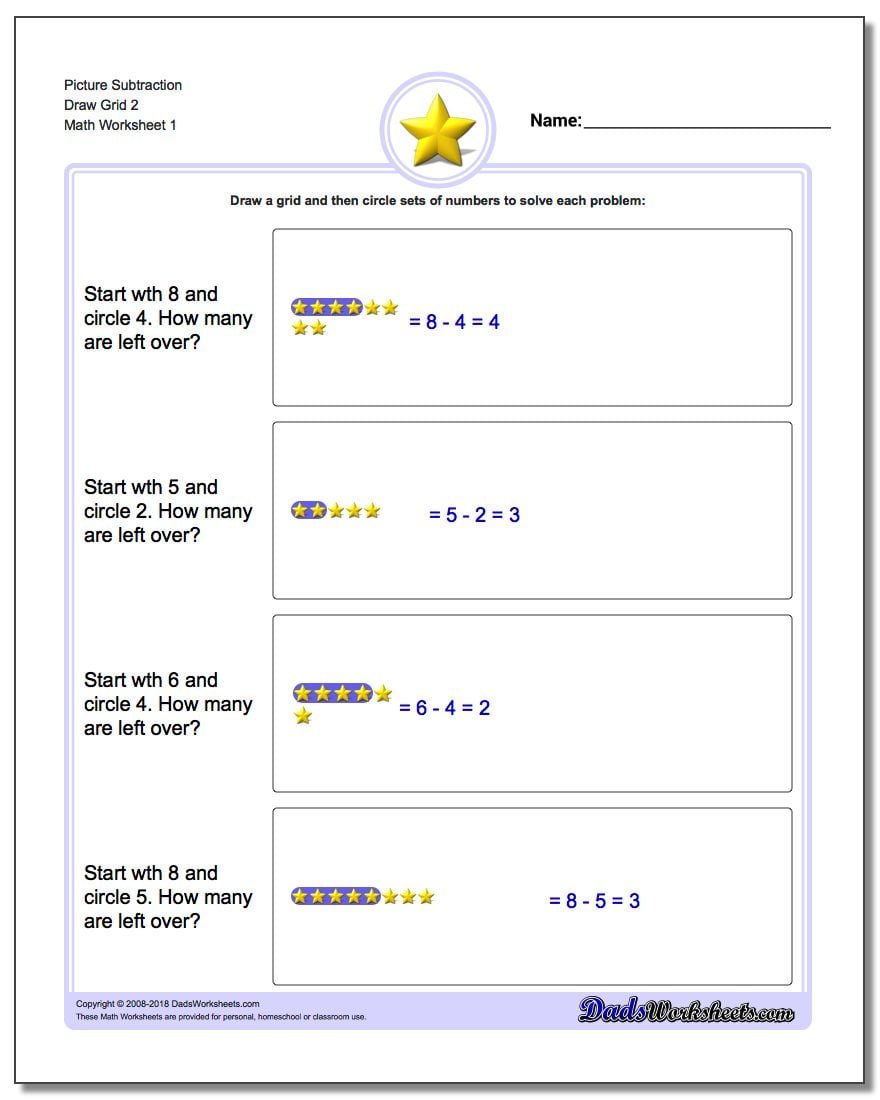 subtraction-draw-grid