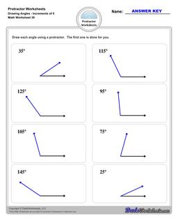 Angles with a Protractor