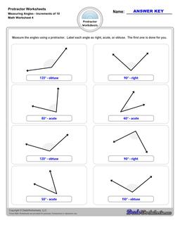 Angles with a Protractor