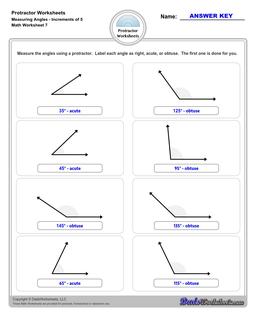 Angles with a Protractor